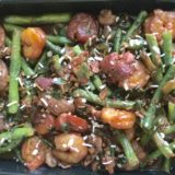 Sauteed Shrimp with String Beans